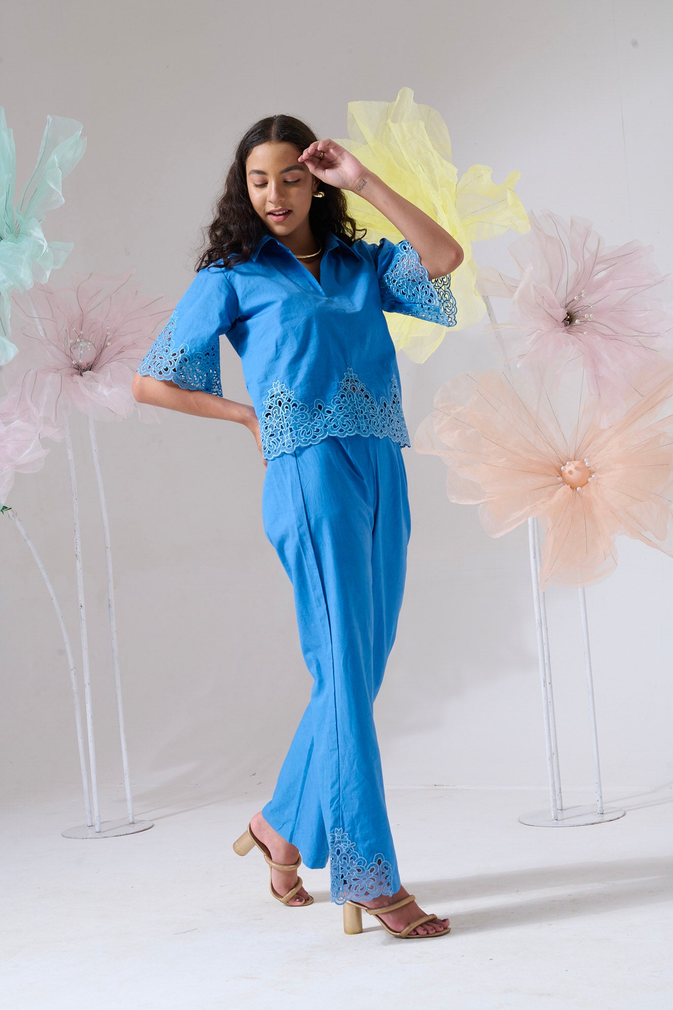 Bluebell Top with Pants Co-ord