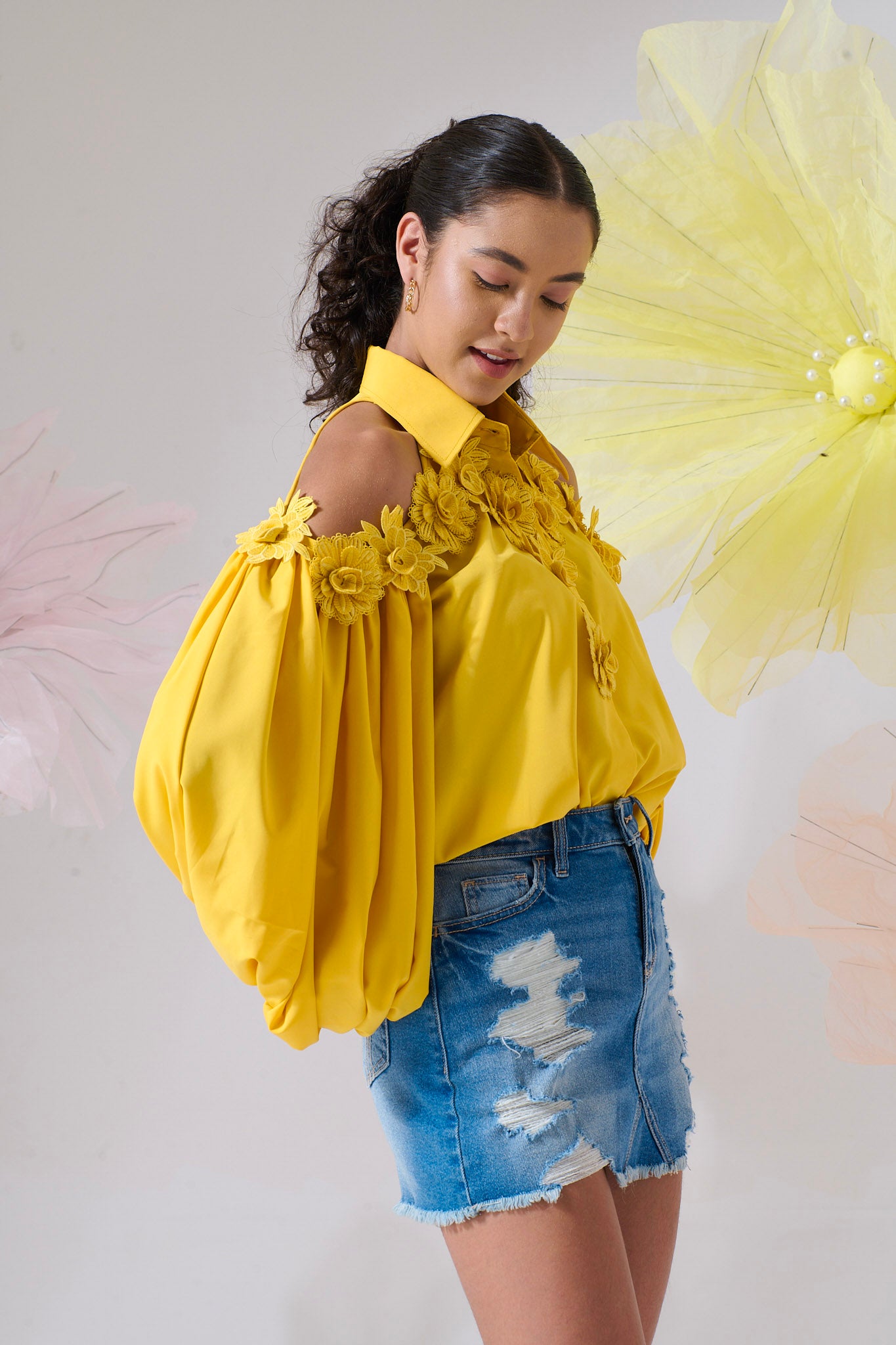Sunpetal Top