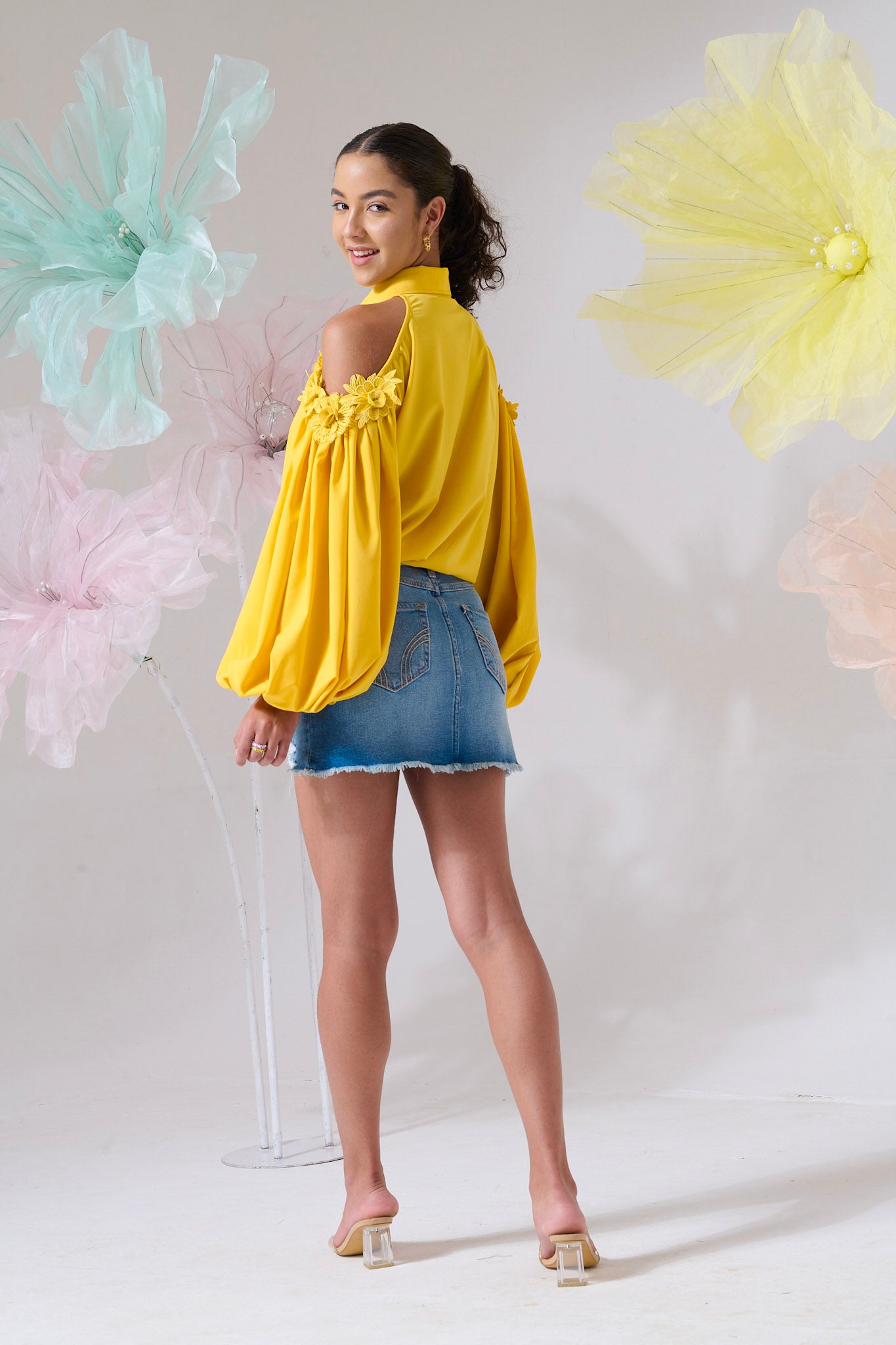 Sunpetal Top