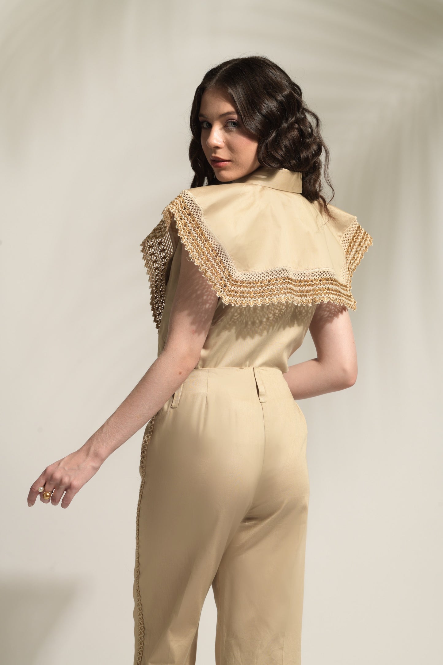 Hazel Exaggerated Panel Shirt