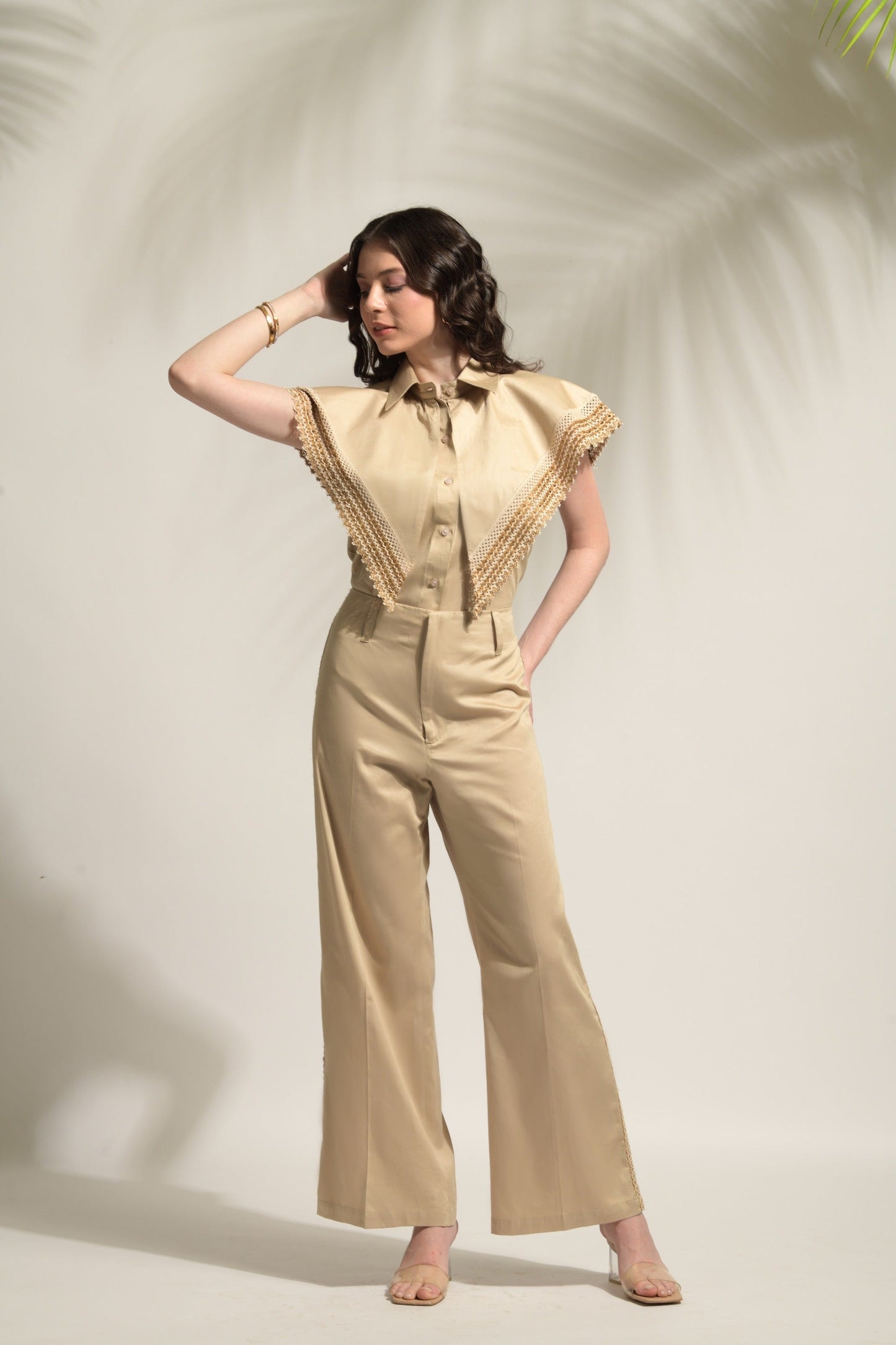 Hazel Exaggerated Panel Shirt