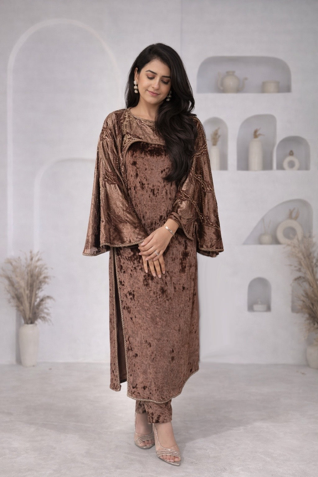 Meher Velvet Set