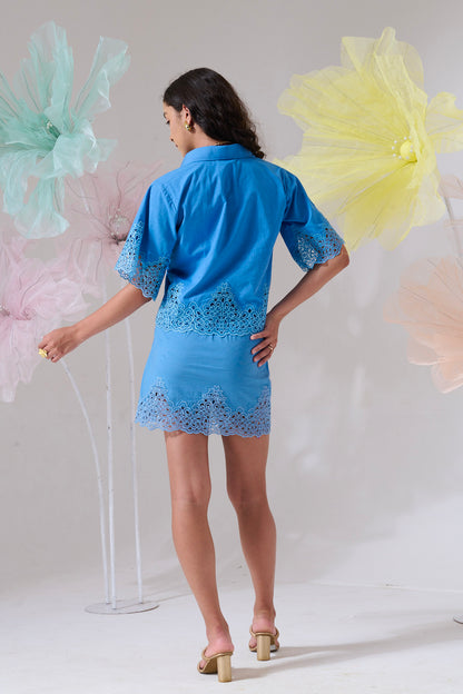 Bluebell Top with Skirt Co-ord